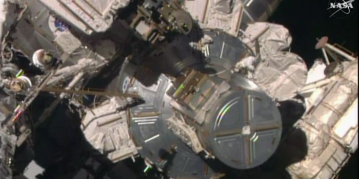 Astronauts Fix ISS On Monday Morning Spacewalk