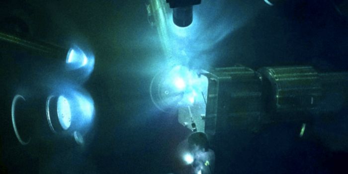 Laser Experiments Simulated Ultrahigh Pressure at the Core of a Super-Earth