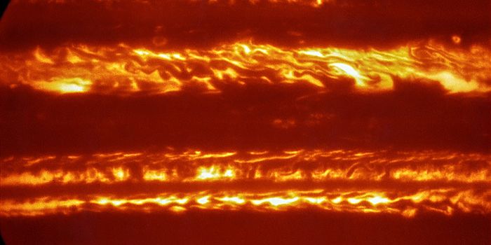 ESO Captures Stunning New Infrared Image of Jupiter's Clouds