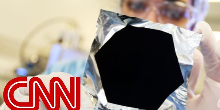 What is blacker than black?