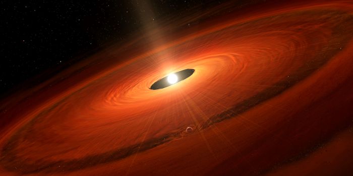 Astronomers May Have Spotted the Formation of a Giant Icy Planet