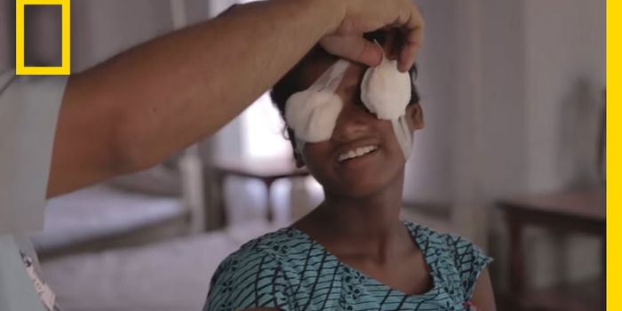 When I first saw: blindness cured