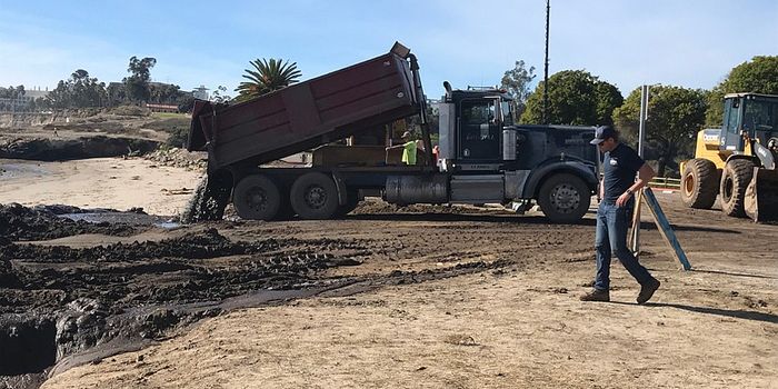 California is dumping toxic mud on its beaches