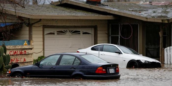 Rainstorms siege California