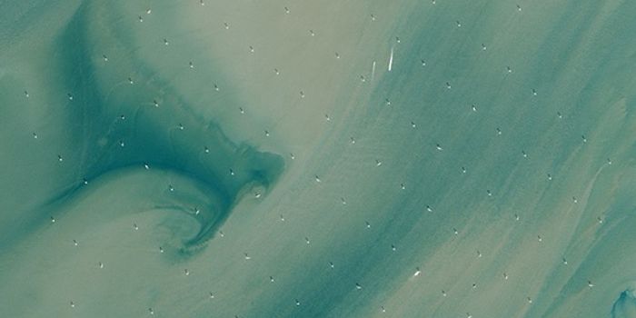 The London Array From Space