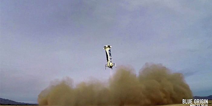 Test Flight of Blue Origin Reusable Rocket Proves Successful