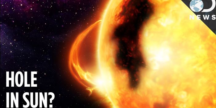 Why is There a Large 'Hole' in the Sun's Surface?