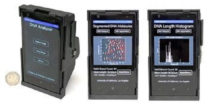 From Smartphone to DNA-Scanning Fluorescent Microscope