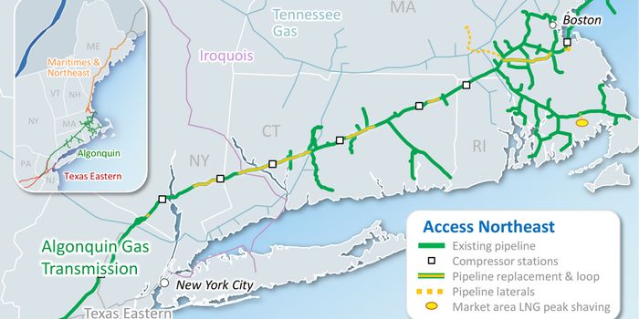 Access Northeast pipeline dropped in New England