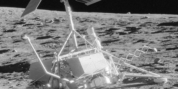 This Day in Space History 11/17/1967: NASA's Surveyor 6 Lunar Lander Performs First Liftoff from Moon's Surface