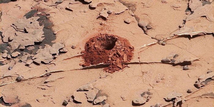 NASA Successfully Uses the Curiosity Rover's New Rock-Drilling Technique on Mars