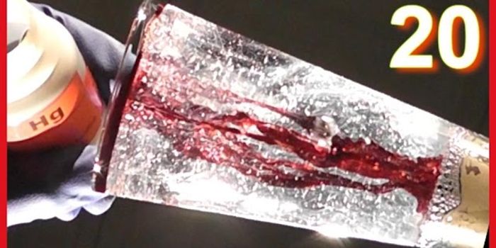 Here Are 20 Awesome Scientific Demonstrations of the Properties of Mercury