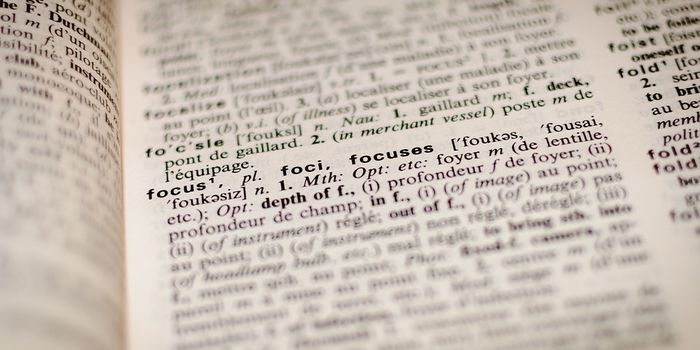 Why do we forget words?