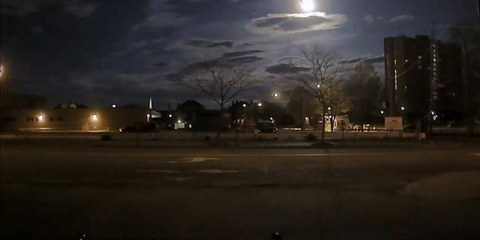 Police Dash Cam Captures Fireball in Northeastern U.S. Skies