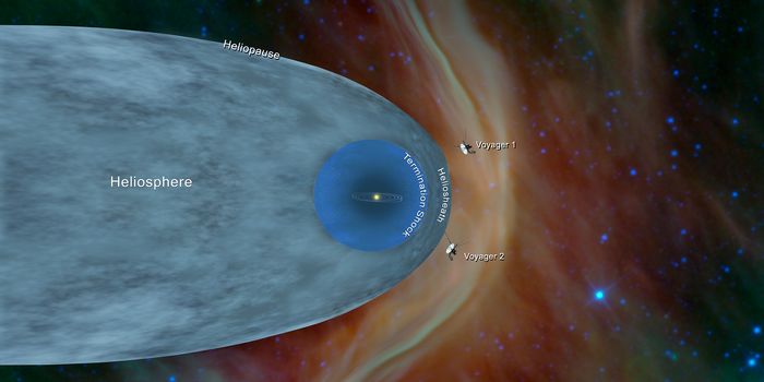 NASA's Voyager 2 Probe Leaves the Heliosphere and Enters Interstellar Space