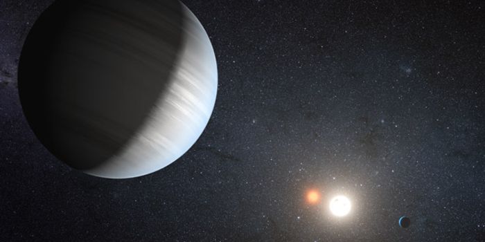 Astronomers Directly Image Rare Exoplanet Orbiting Two Suns