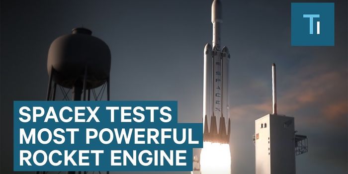Video Footage Shows Test of SpaceX's Falcon Heavy Rocket Engine