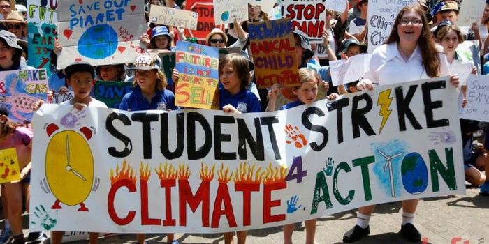 Students strike for the planet