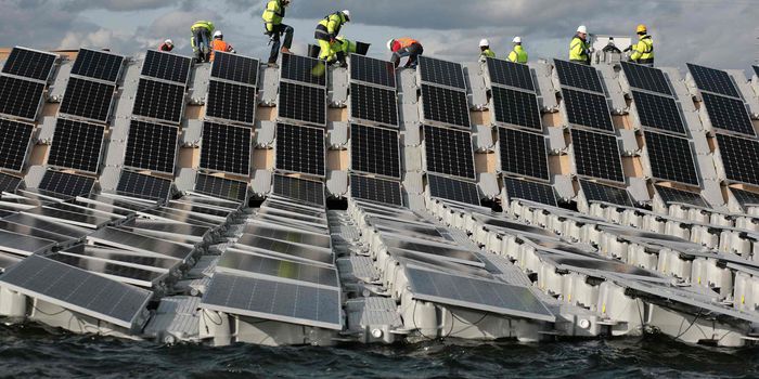 Europe's Largest Floating Solar Farm is Under Construction