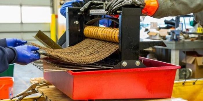 Environmental Innovation: This sponge can soak up 90 times its weight in oil