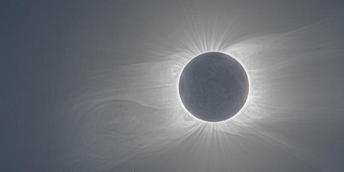 During a Total Solar Eclipse, a Comet is Spotted Racing Past the Sun
