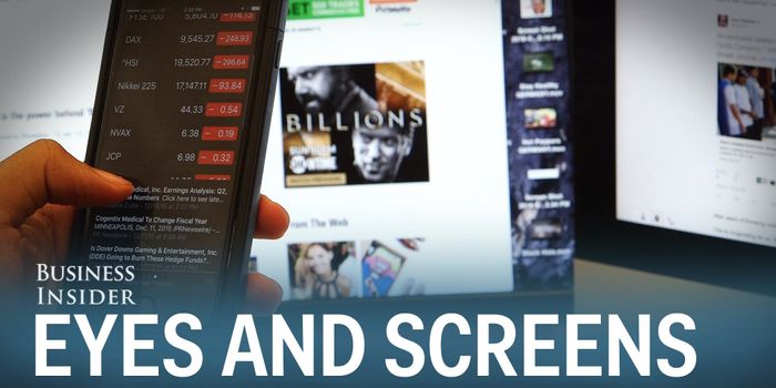 Eyeballing It: More Screens Equal More Eye Strain