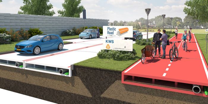Environmental Innovation: Holland's plastic roads