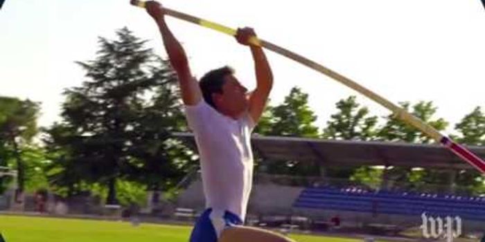 Pole Vaulting: Physics in Flight