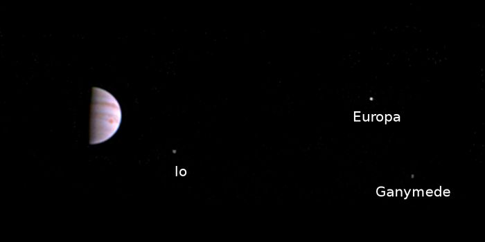 NASA Releases First Photo of Jupiter Since Juno Orbit Insertion