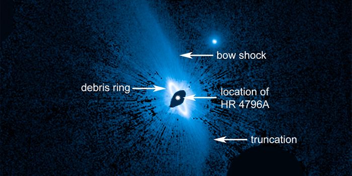Astronomers Spot Massive Dust Structure Encircling HR 4796A with Hubble