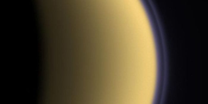 Titan's Atmosphere Behaves Like a Spinning Top