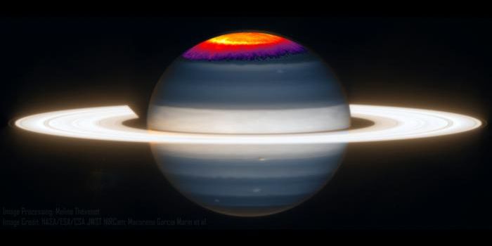 JWST Data Reveals Saturn's Aurora Acts as a "Heat Pump"