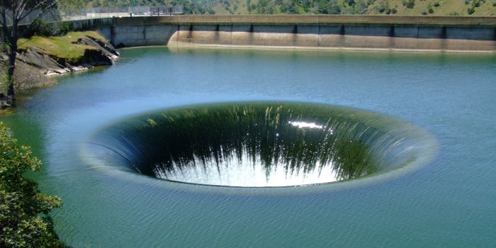 What's in that hole?