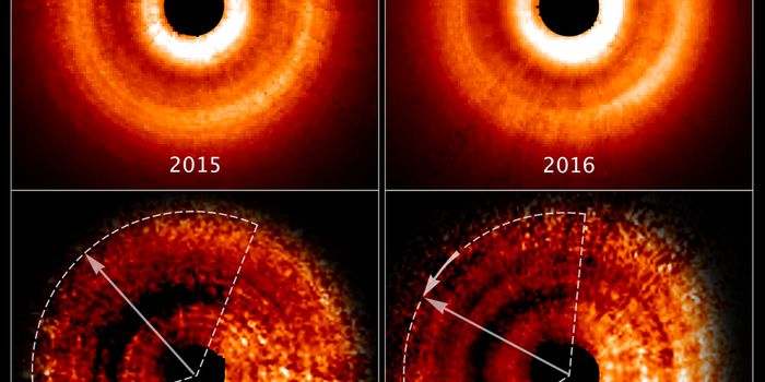 Hubble Spots Planetary Shadow Puppeting Activity in Nearby System