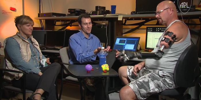 U.S. Amputee Patient Receives Advanced New Prosthetic Arm