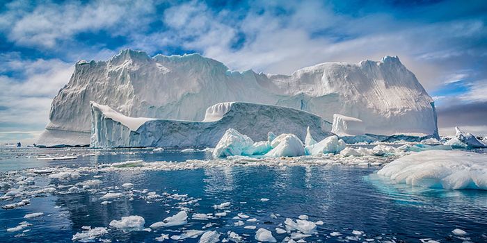 Record low sea ice in Antarctic