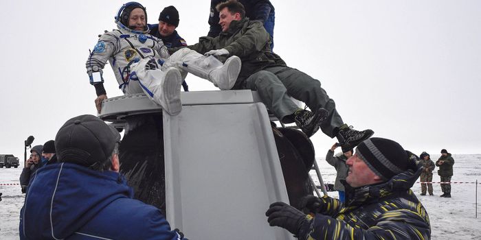 Three Spacemen Return to Earth After 168 Days in Space