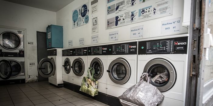 Cleaning up microfibers at the source with electrolytic oxidation