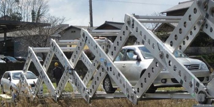 Check Out This Portable Origami Bridge