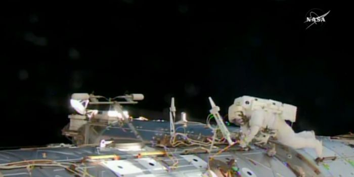 ISS Astronauts Conduct Emergency Spacewalk