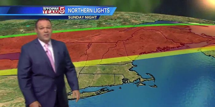 See the aurora borealis in Boston!