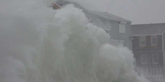 Bomb cyclone hits Northeast