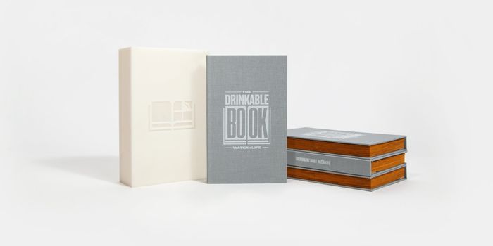 The Drinkable Book Provides Clean Drinking Water