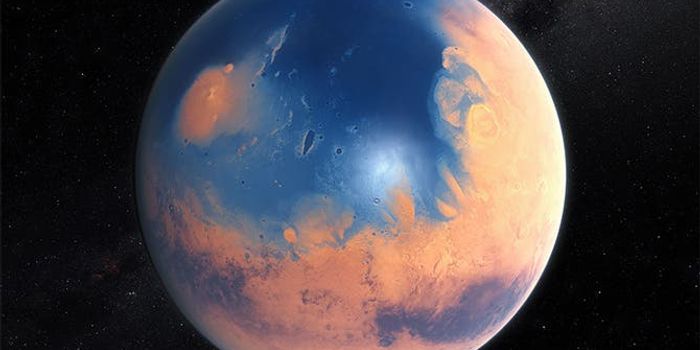 Ancient Mars Global Ocean Was Possibly Close to One Thousand Feet Deep