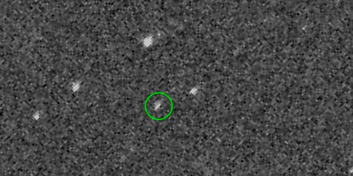 NASA's OSIRIS-REx Spacecraft Snaps its First Picture of Bennu