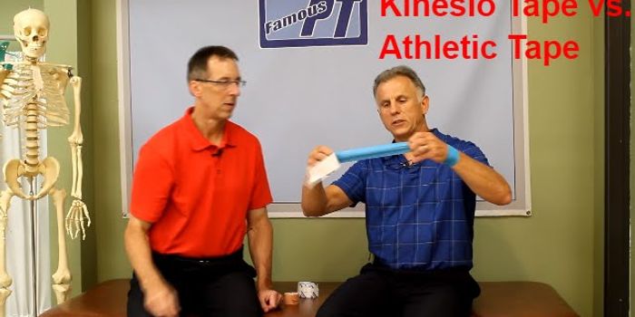 Kinesio Tape (Colorful Tape-Olympic Athletes) Versus Athletic Tape