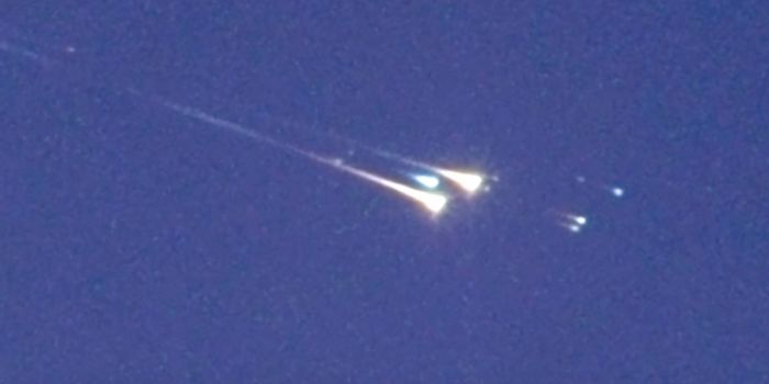 Space Junk Seen Crashing Into the Indian Ocean