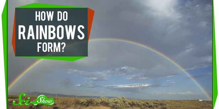 How does a rainbow form?