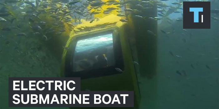This Boat Has a Submarine Built Into It