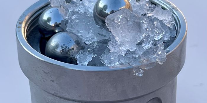 Discovery of a New Type of Water Ice